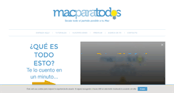 Desktop Screenshot of macparatodos.es