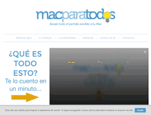 Tablet Screenshot of macparatodos.es